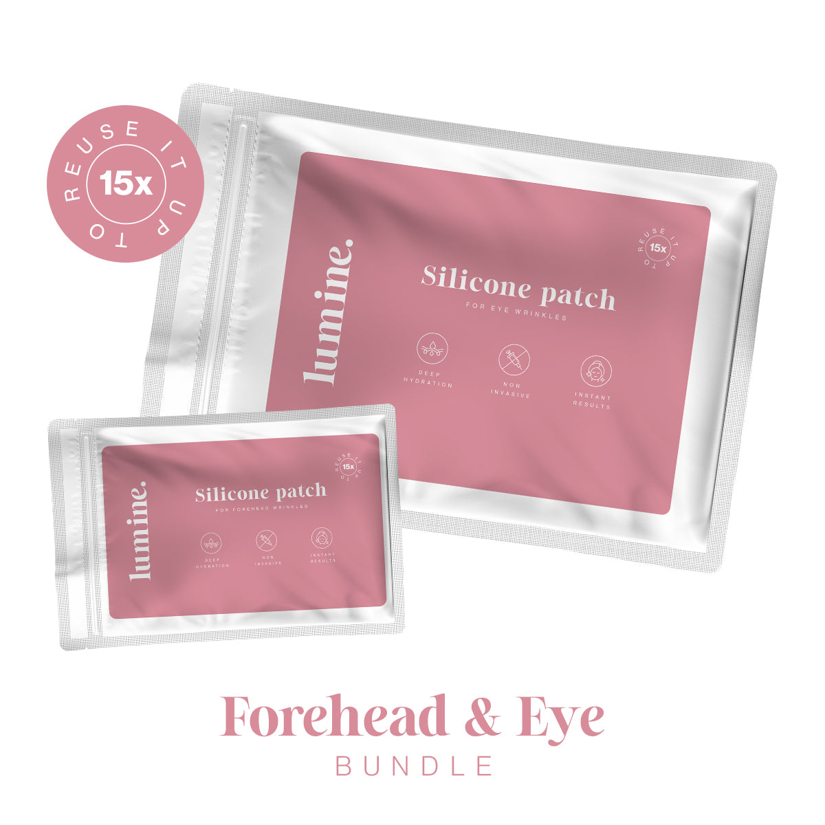 Csomag - Szilikon ránctalanító tapaszok – SZEM + HOMLOK